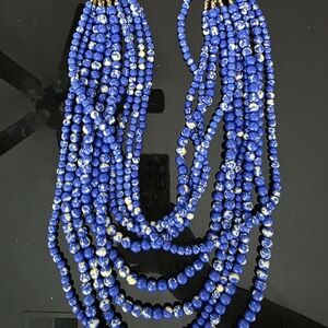 Vintage SASSY Jones LAPIS Necklace